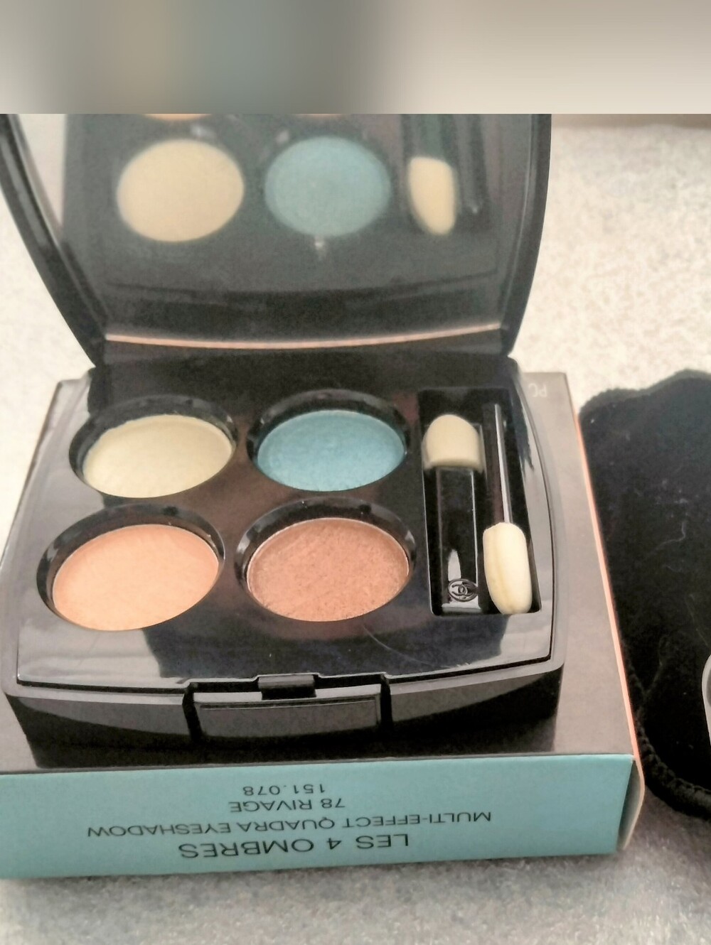 CHANEL Limited Edition 78 Rivage Les 4 Ombres Eyeshadow Palette - Picture 3 of 9